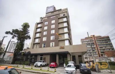 Flat com 1 quarto à venda na Rua Silveira Peixoto, 1297, Batel, Curitiba