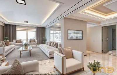 Apartamento com 3 quartos - área total 301,53m² - batel - ref