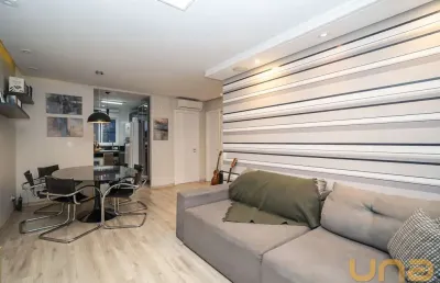 Apartamento 104m²  com 02 dormitórios no edifício vancouver ca