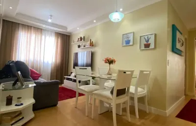 Ótimo apartamento mobiliado com 02 dormitórios e 01 vaga de garagem