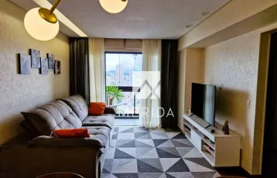 Apartamento com 3 dormitórios à venda, 96 m² por r$ 700.000,00 - vila valparaíso - santo andré/sp