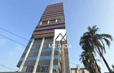 Sala à venda, 37 m² por r$ 370.000,00 - jardim bela vista - santo andré/sp