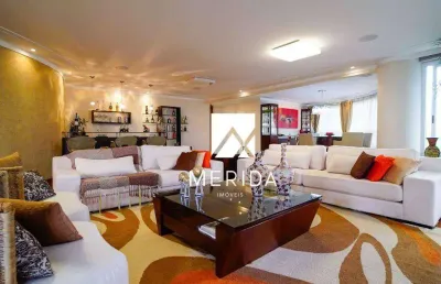 Apartamento com 4 dormitórios à venda, 380 m² por r$ 4.500.000,00 - jardim - santo andré/sp