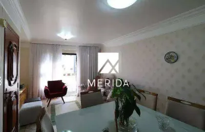 Apartamento com 3 dormitórios à venda, 107 m² por r$ 656.000,00 - vila bastos - santo andré/sp