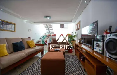 Sobrado com 4 dormitórios à venda, 256 m² por r$ 1.690.000,00 - vila gilda - santo andré/sp