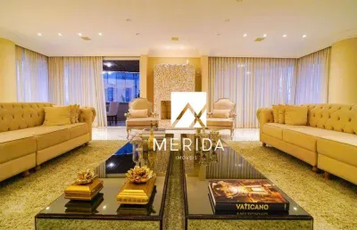 Apartamento com 4 dormitórios à venda, 380 m² por r$ 4.200.000,00 - jardim - santo andré/sp