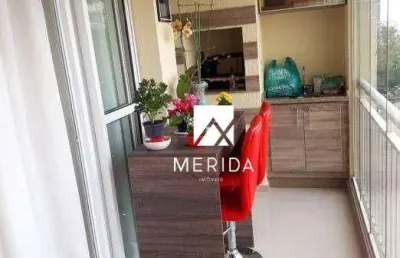 Apartamento com 2 dormitórios à venda, 85 m² por r$ 840.000,00 - jardim - santo andré/sp