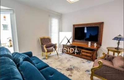 Apartamento com 2 dormitórios à venda, 127 m² por r$ 1.090.000,00 - vila bastos - santo andré/sp