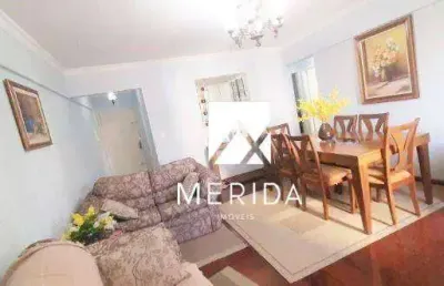 Apartamento com 2 dormitórios à venda, 72 m² por r$ 350.000,00 - vila valparaíso - santo andré/sp