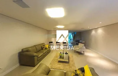 Sobrado com 5 dormitórios à venda, 434 m² por r$ 2.950.000,00 - vila assunção - santo andré/sp