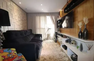 Apartamento com 3 dormitórios à venda, 93 m² por r$ 870.000,00 - vila valparaíso - santo andré/sp