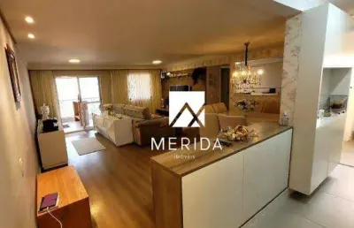 Apartamento com 3 dormitórios à venda, 115 m² por r$ 1.055.000,00 - vila valparaíso - santo andré/sp
