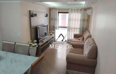 Apartamento com 3 dormitórios à venda, 76 m² por r$ 544.000,00 - vila gilda - santo andré/sp