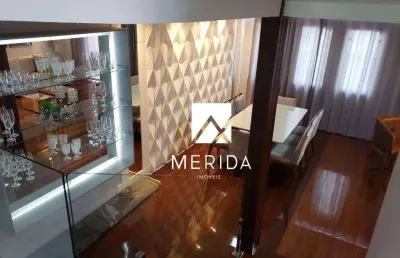 Sobrado com 3 dormitórios à venda, 173 m² por r$ 1.500.000,00 - vila bastos - santo andré/sp
