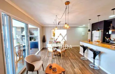 Apartamento com 3 dormitórios à venda, 95 m² por r$ 889.000,00 - vila assunção - santo andré/sp