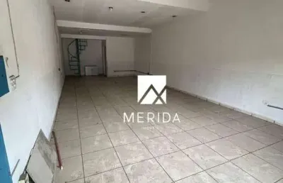 Salão para alugar, 91 m² por r$ 4.154,33/mês - centro - santo andré/sp