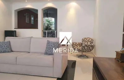 Sobrado com 5 dormitórios à venda, 566 m² por r$ 2.500.000,00 - campestre - santo andré/sp
