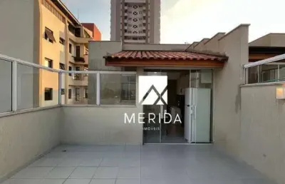 Cobertura com 2 dormitórios à venda, 89 m² por r$ 580.000,00 - campestre - santo andré/sp