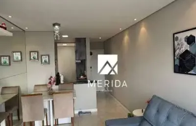 Apartamento com 2 dormitórios à venda, 54 m² por r$ 371.000,00 - vila humaitá - santo andré/sp