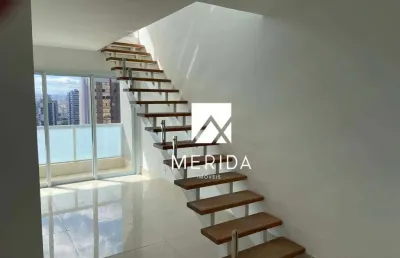 Cobertura com 2 dormitórios, 126 m² - venda por r$ 1.029.998,00 ou aluguel por r$ 5.923,17/mês - jardim - santo andré/sp