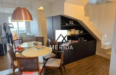 Cobertura com 3 dormitórios à venda, 149 m² por r$ 1.385.000,00 - campestre - santo andré/sp