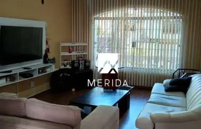 Sobrado com 3 dormitórios à venda, 308 m² por r$ 990.000,00 - jardim bela vista - santo andré/sp