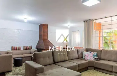 Sobrado com 4 dormitórios à venda, 500 m² por r$ 4.500.000,00 - jardim - santo andré/sp