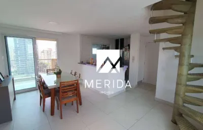 Cobertura com 3 dormitórios à venda, 146 m² por r$ 850.000,00 - jardim - santo andré/sp