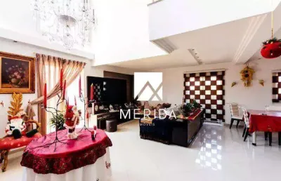 Cobertura com 4 dormitórios, 250 m² - venda por r$ 3.300.000,00 ou aluguel por r$ 14.375,00/mês - jardim - santo andré/sp