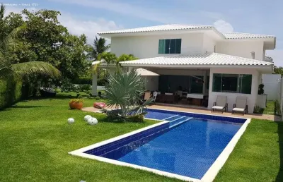 Casa em condomínio para venda em camaçari, guarajuba (monte gordo), 6 dormitórios, 5 suítes, 4 vagas