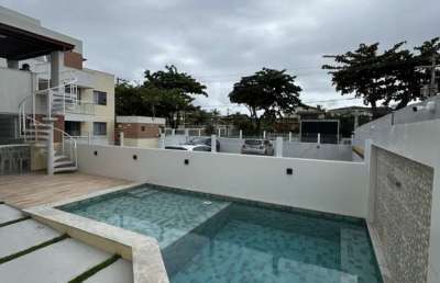 Apartamento duplex para venda em lauro de freitas, vilas do atlântico, 2 dormitórios, 1 suíte, 3 banheiros, 1 vaga