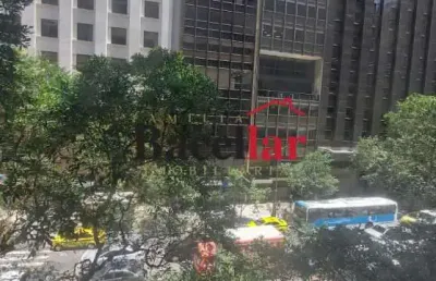 Sala comercial com 1 sala para alugar na avenida rio branco, 151, centro, rio de janeiro, 34 m2 por r$ 650