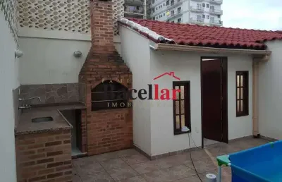Casa em condomínio fechado com 4 quartos à venda na rua uruguai, tijuca, rio de janeiro, 190 m2 por r$ 1.280.000