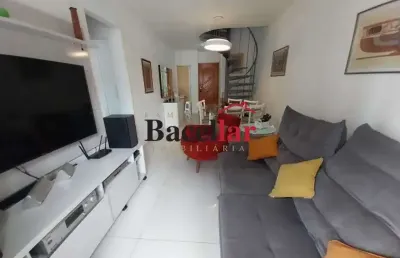 Cobertura com 3 quartos à venda na rua ribeiro guimarães, tijuca, rio de janeiro, 120 m2 por r$ 1.045.000