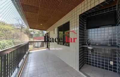 Apartamento com 3 quartos à venda na rua martins pena, tijuca, rio de janeiro, 123 m2 por r$ 990.000