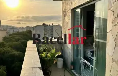 Cobertura com 2 quartos à venda na rua canavieiras, grajaú, rio de janeiro, 60 m2 por r$ 504.000