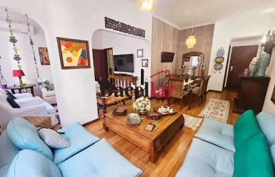 Apartamento com 5 quartos à venda na rua uruguai, tijuca, rio de janeiro, 160 m2 por r$ 790.000