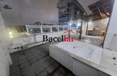 Cobertura com 4 quartos à venda na rua maria amália, tijuca, rio de janeiro, 208 m2 por r$ 1.050.000
