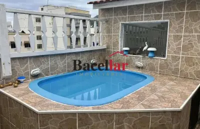 Cobertura com 3 quartos à venda na rua uruguai, tijuca, rio de janeiro, 80 m2 por r$ 950.000