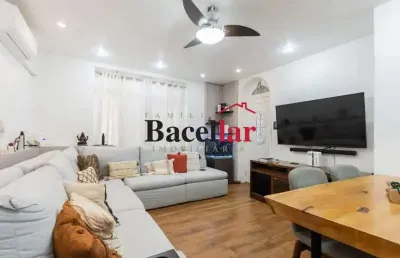 Casa em condomínio fechado com 4 quartos à venda na rua dona delfina, tijuca, rio de janeiro, 120 m2 por r$ 1.100.000