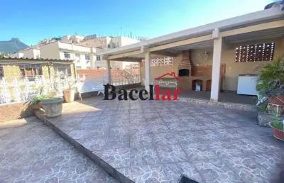 Casa com 4 quartos à venda na rua agostinho menezes, andaraí, rio de janeiro, 276 m2 por r$ 890.000