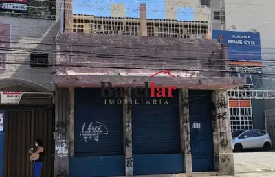 Casa comercial com 1 sala à venda na rua vinte e quatro de maio, riachuelo, rio de janeiro, 520 m2 por r$ 1.050.000