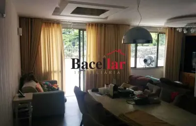 Cobertura com 4 quartos à venda na rua conde de bonfim, tijuca, rio de janeiro, 150 m2 por r$ 760.000