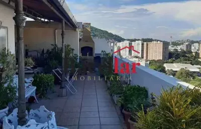 Cobertura com 4 quartos à venda na rua castro barbosa, grajaú, rio de janeiro, 181 m2 por r$ 999.000