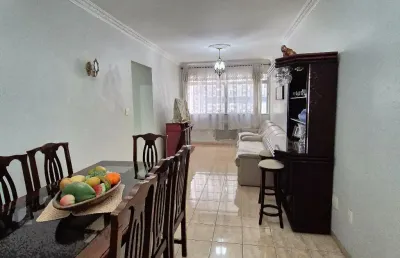 Ótimo apartamento 2 dor um é suite, dependência completa. vista lateral para  o mar