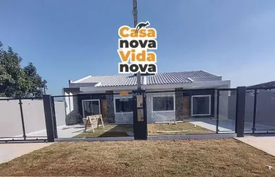 Casa com 3 dormitórios à venda, 73 m² por r$ 510.000,00 - campina da barra - araucária/pr