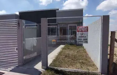 Casa com 3 dormitórios à venda, 140 m² por r$ 500.000,00 - campina da barra - araucária/pr