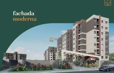 Apartamento com 2 dormitórios à venda, 43 m² por r$ 286.300,00 - campina da barra - araucária/pr