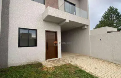 Sobrado com 3 dormitórios à venda, 101 m² por r$ 547.000,00 - costeira - araucária/pr