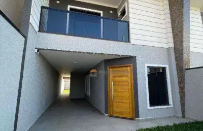 Sobrado com 3 dormitórios à venda, 165 m² por r$ 950.000,00 - costeira - araucária/pr